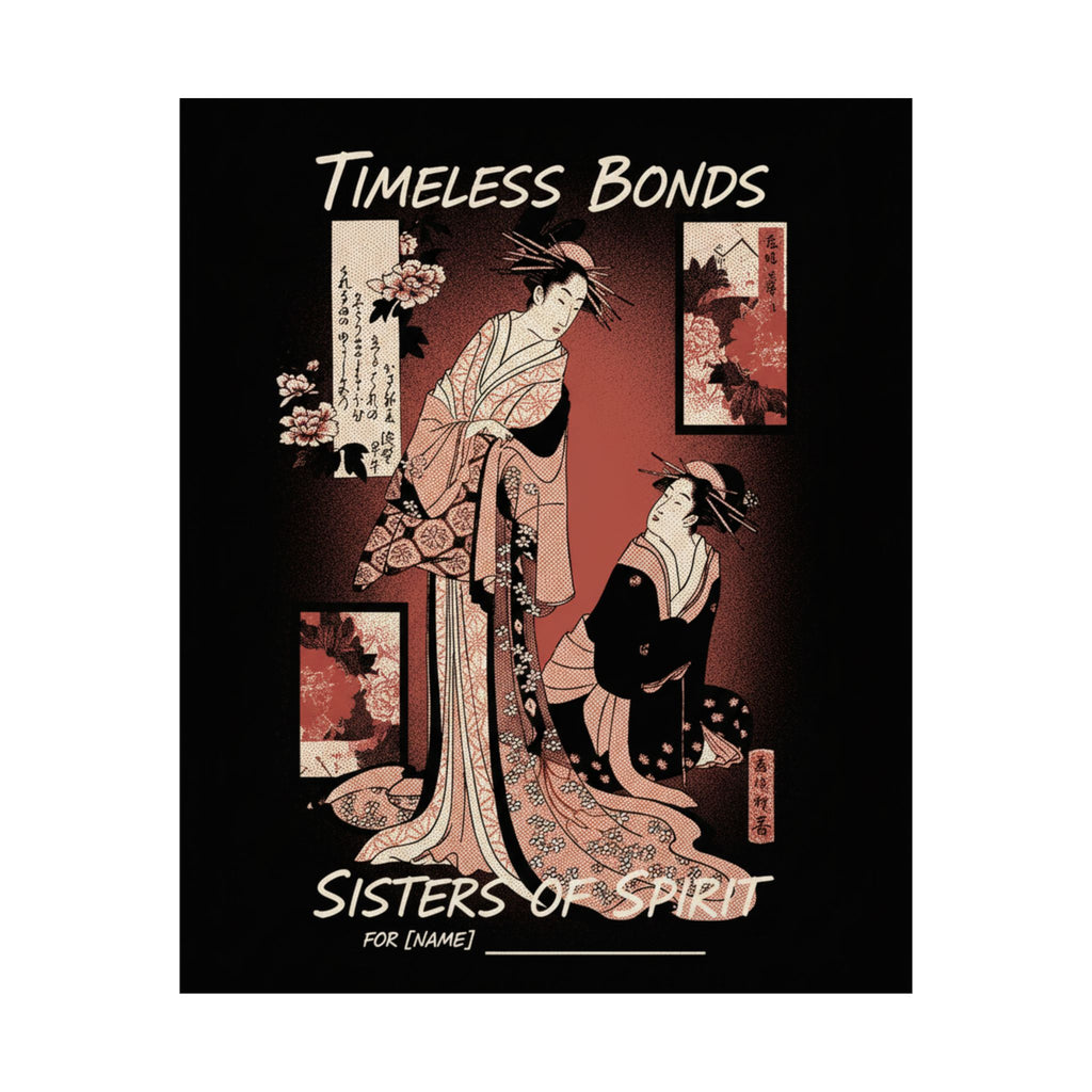 Streetwear Collage — Courtesan And Her Maid — Matte Poster