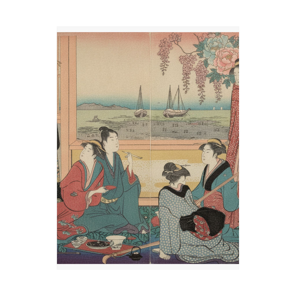 Affirmation — Teahouse In Shinagawa — Matte Poster