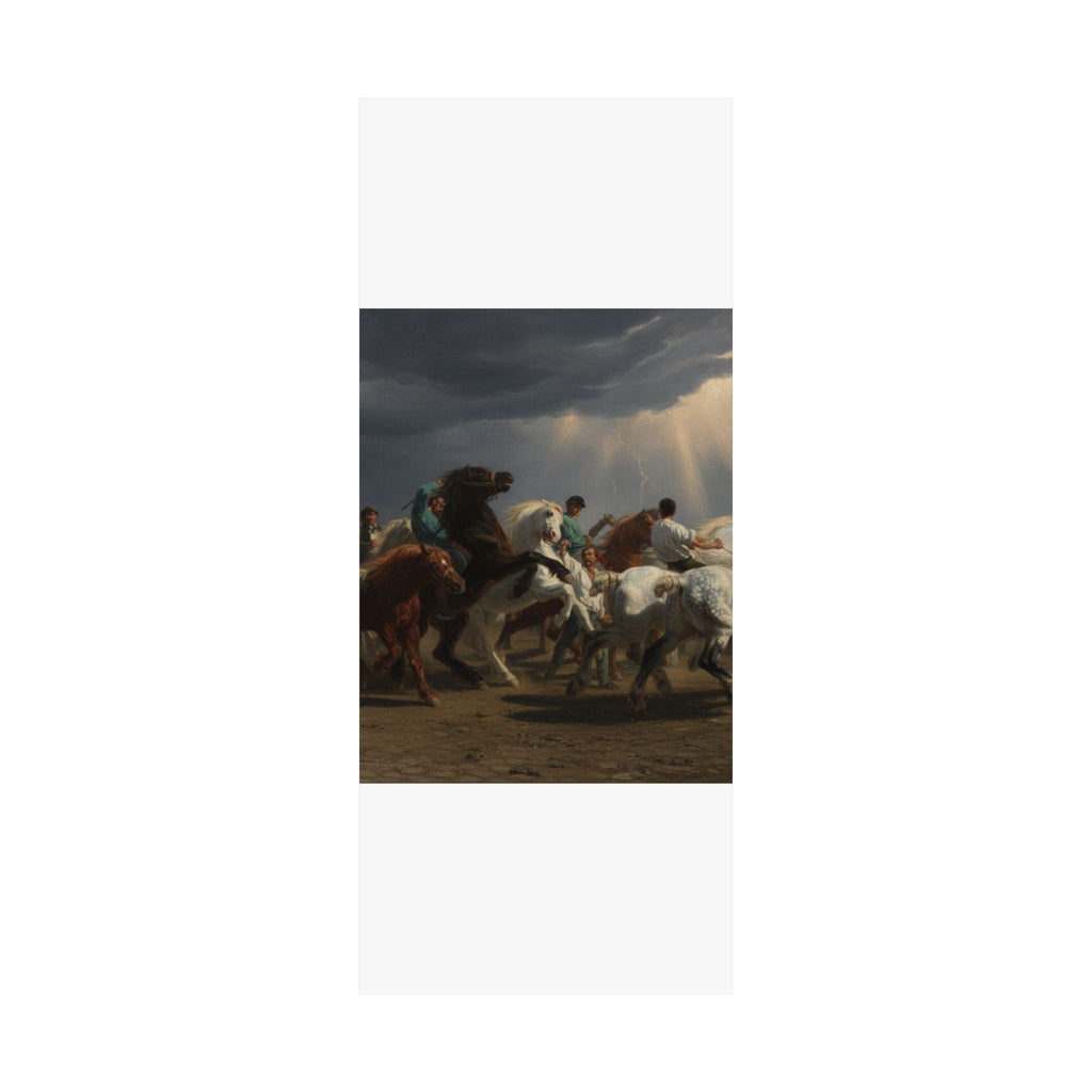 Dramatic Storm — Horse — Matte Poster