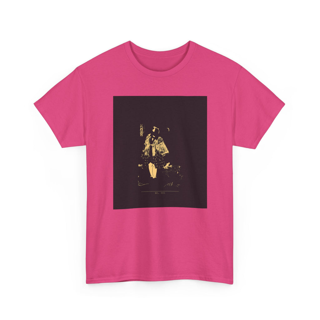 NO. 001 Gold Kabuki Samurai Ukiyo-e Graphic Tee