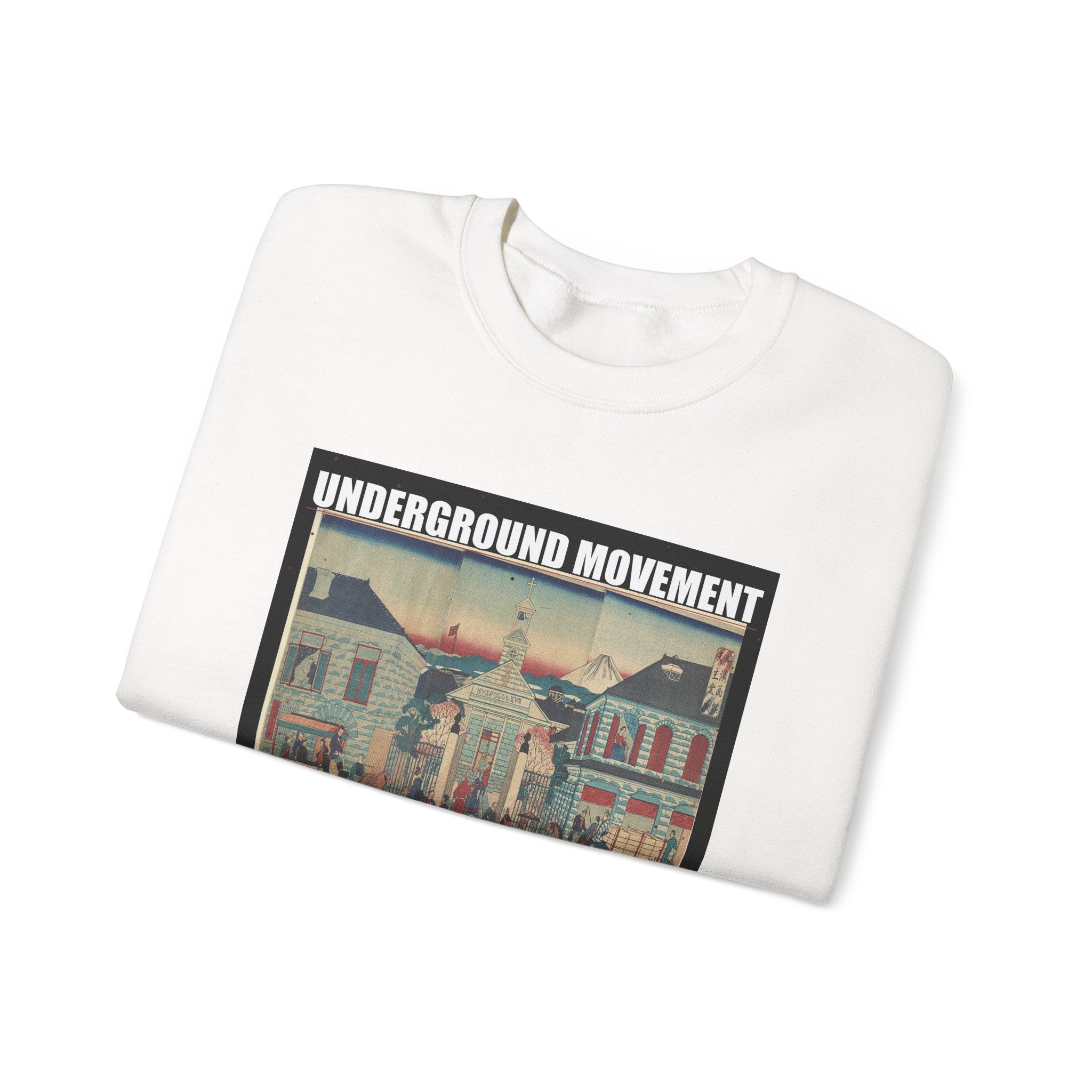 UNDERGROUND MOVEMENT crewneck sweatshirt — product view 8