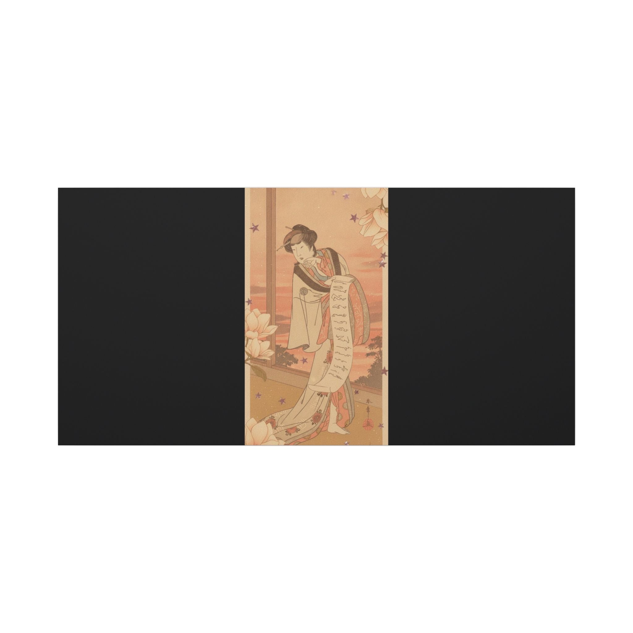 STREET CERTIFIED | The Second Yamashito Kinsaku As A Courtesan Standing In A Room — Matte Canvas