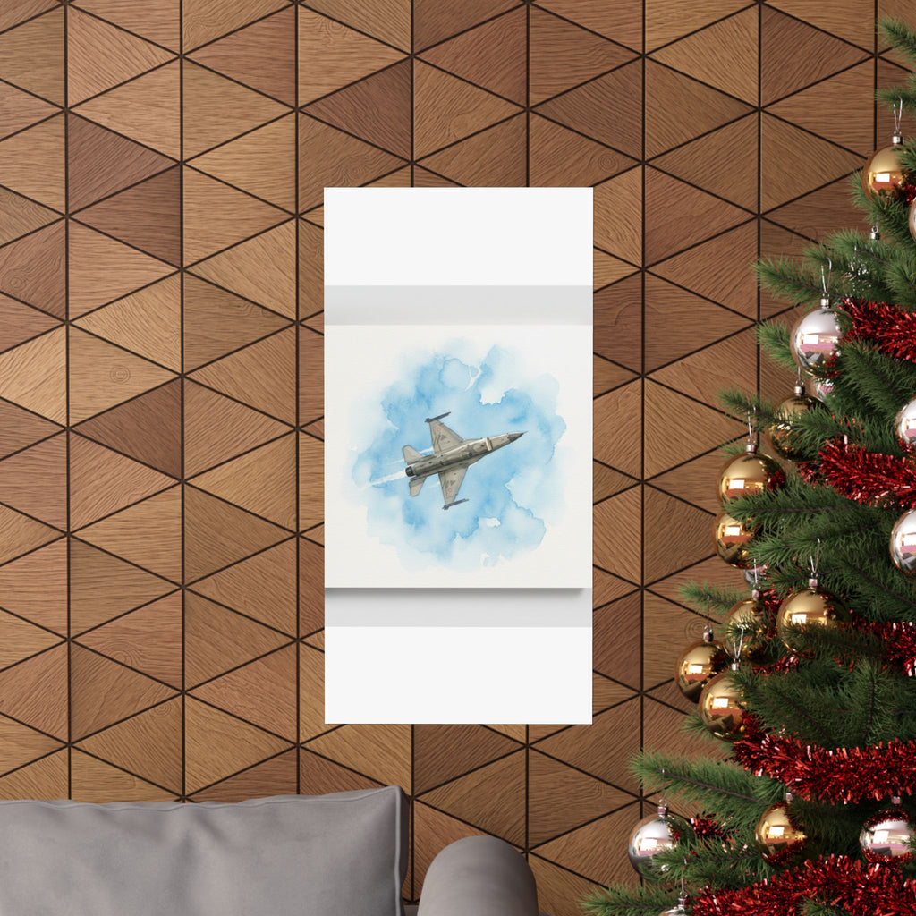 Watercolor — Aircraft — Matte Poster