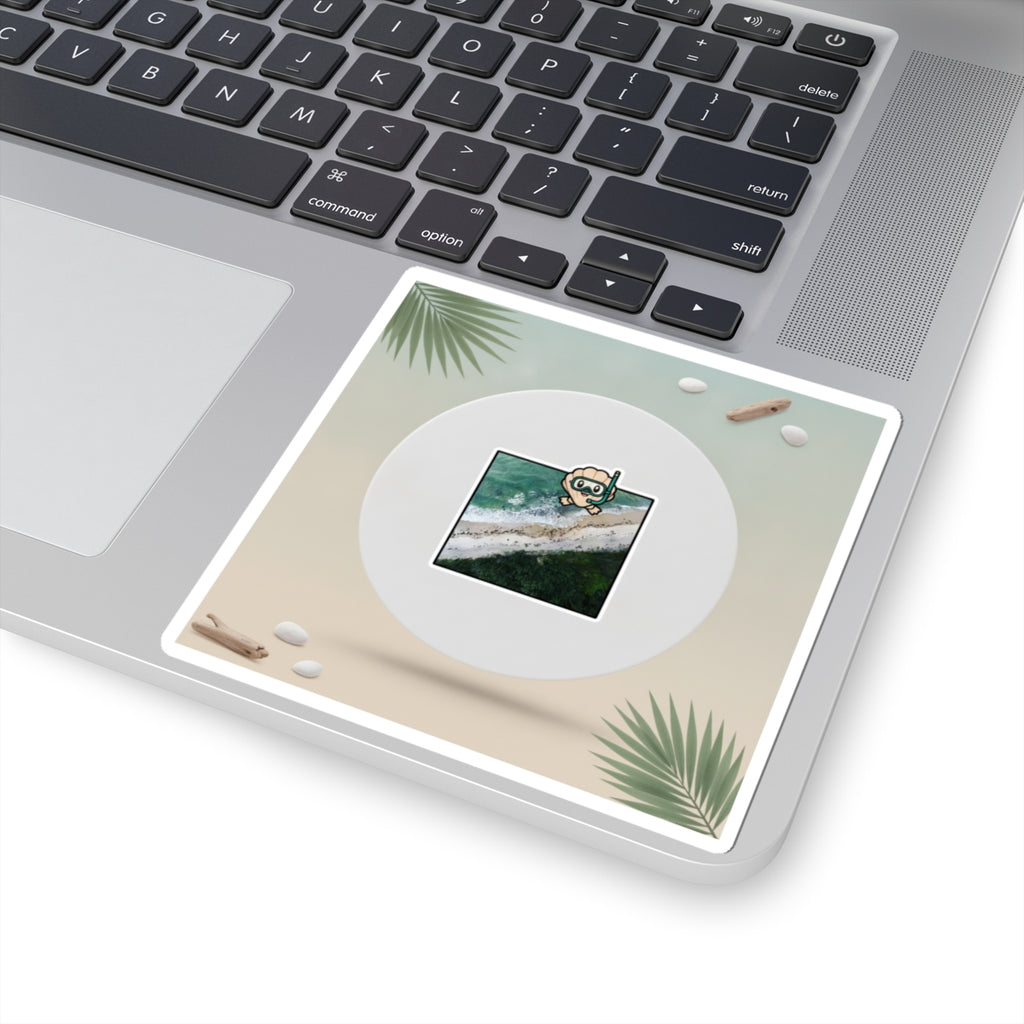 Product Marketing — Beach — Kiss-Cut Sticker