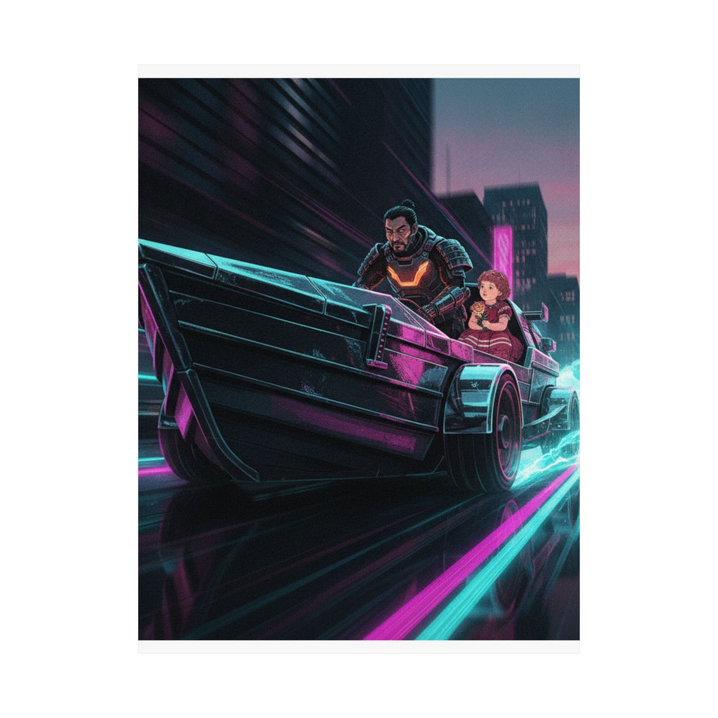 Fast Furious — 'Black Ship' (Kurofune), Illustration From Bugei Kurabu (Literary Club) — Matte Poster