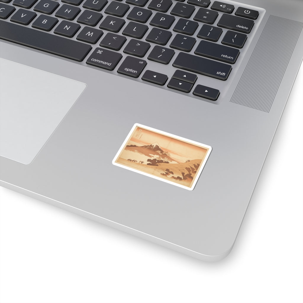 Southern Sunset — Fuji From Inume (?) Pass — Kiss-Cut Sticker