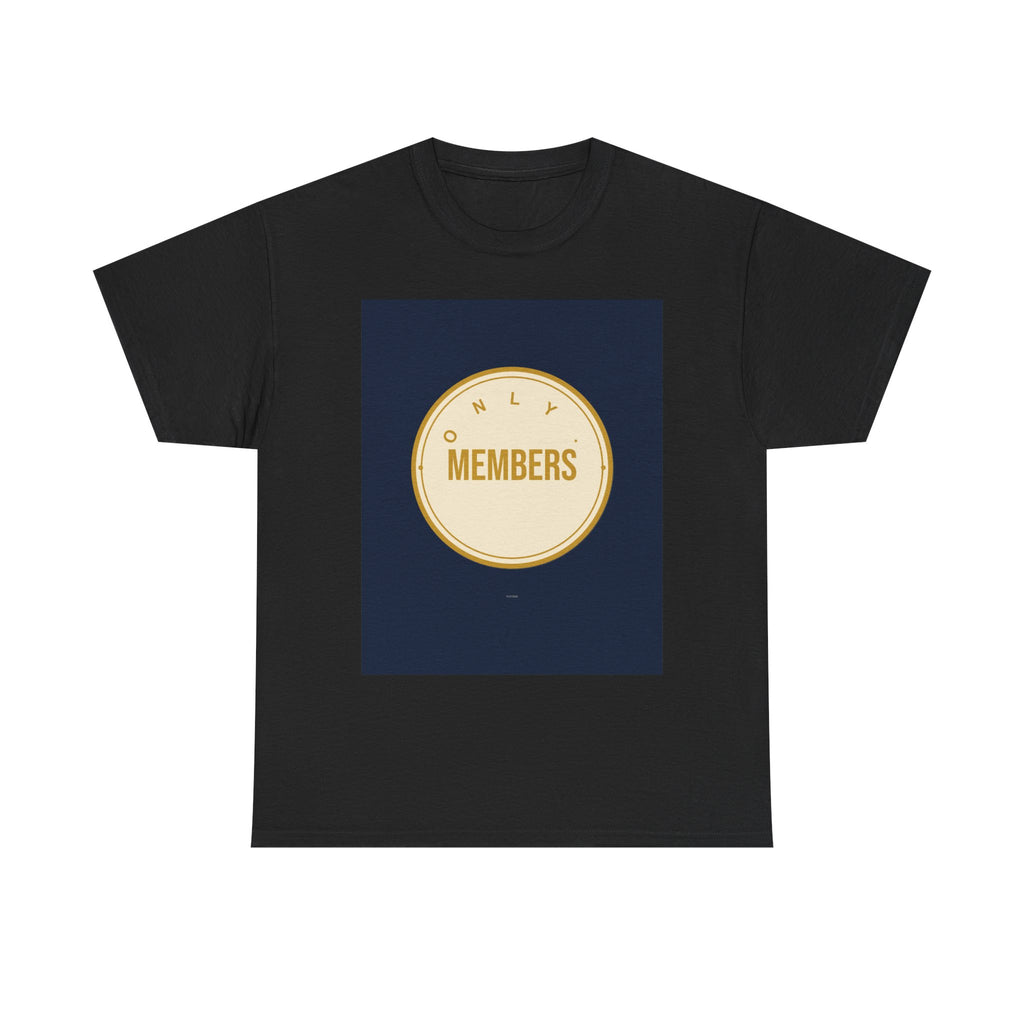 MEMBERS ONLY graphic tee by Zukkay