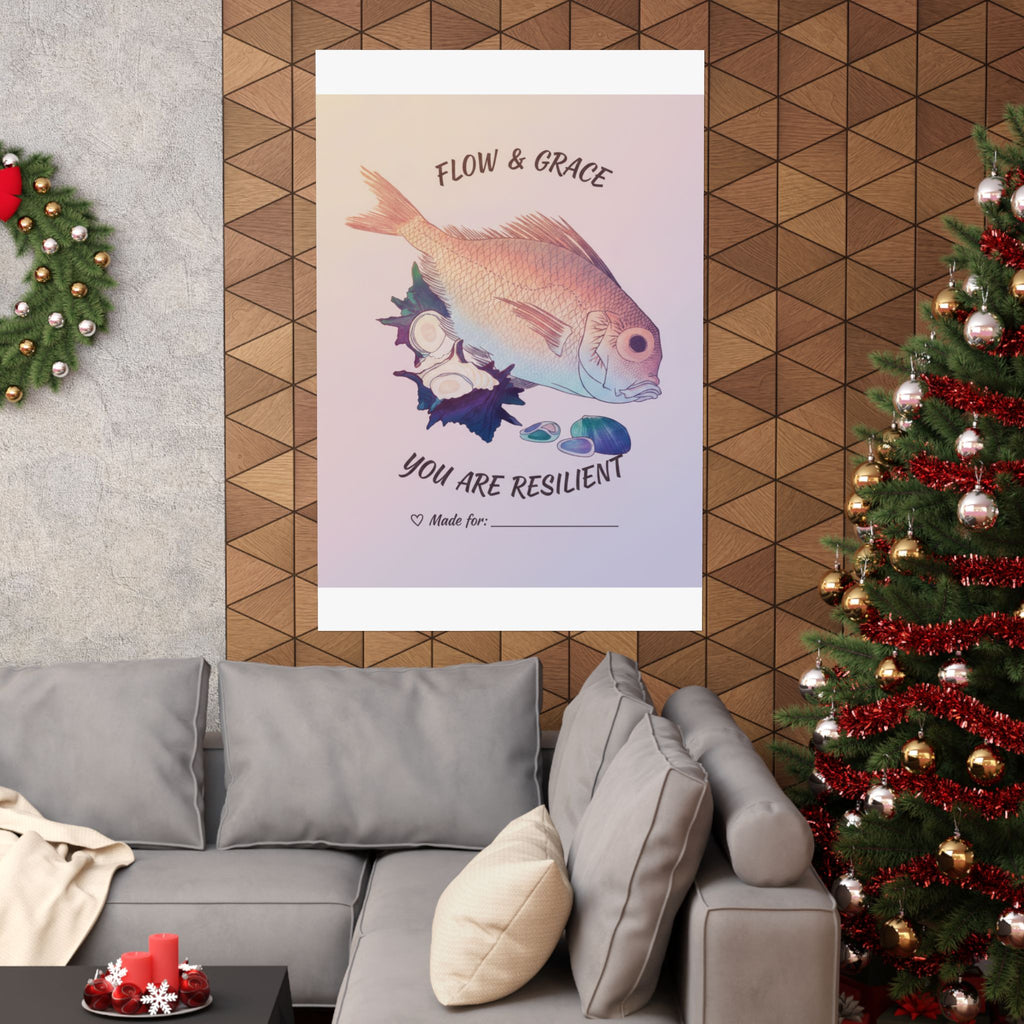Affirmation — Tai Fish And Top-Shells — Matte Poster
