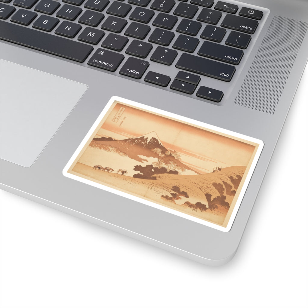 Southern Sunset — Fuji From Inume (?) Pass — Kiss-Cut Sticker