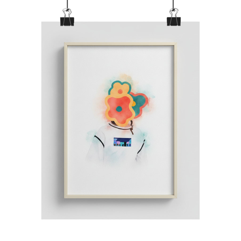 Watercolor — Flower — Matte Poster