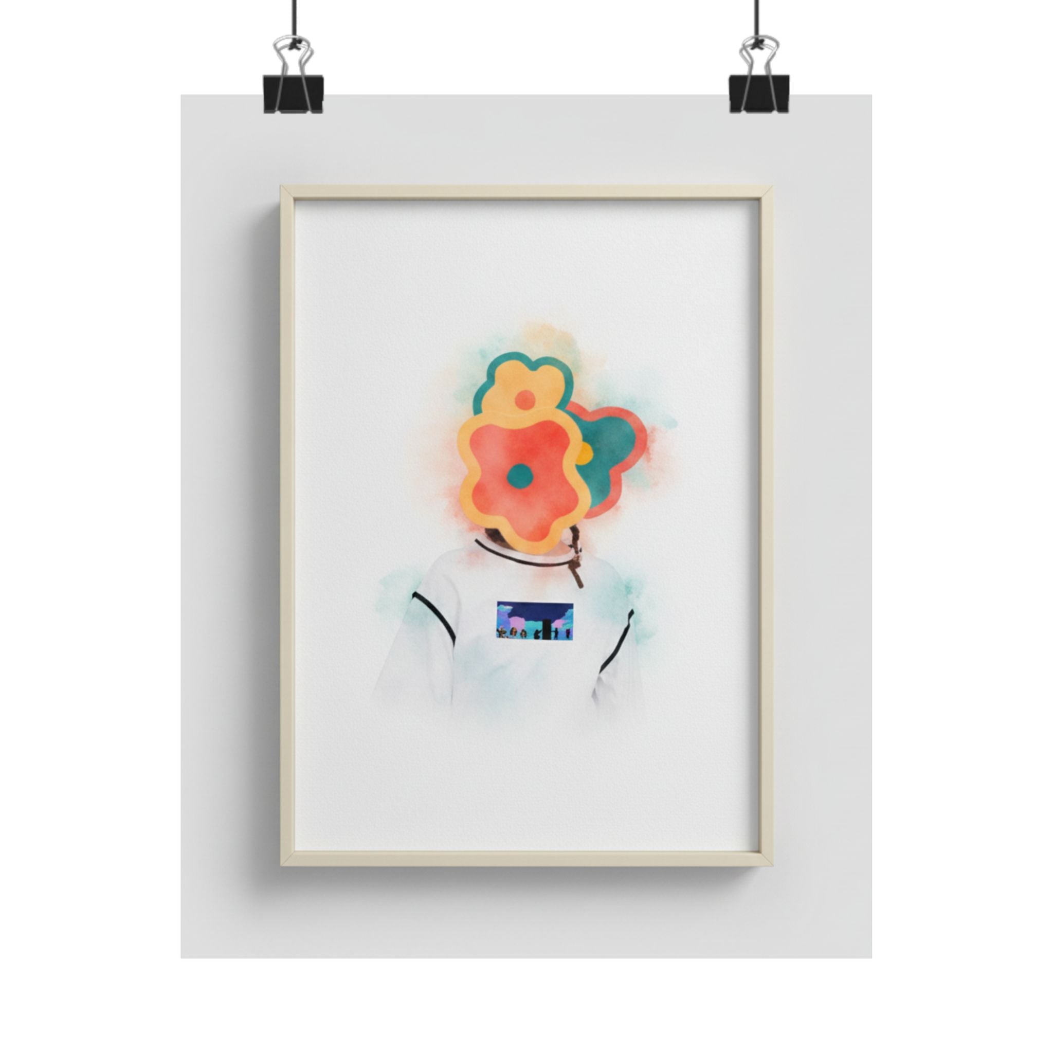 Watercolor — Flower — Matte Poster