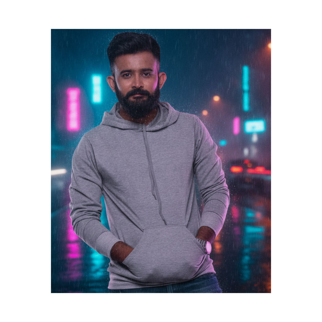 Neon Noir — Person — Matte Poster