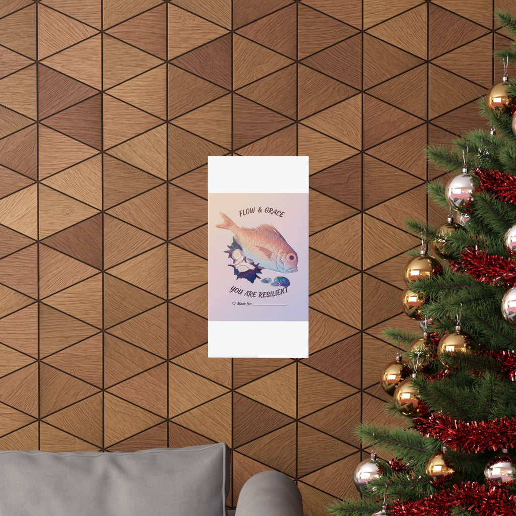 Affirmation — Tai Fish And Top-Shells — Matte Poster