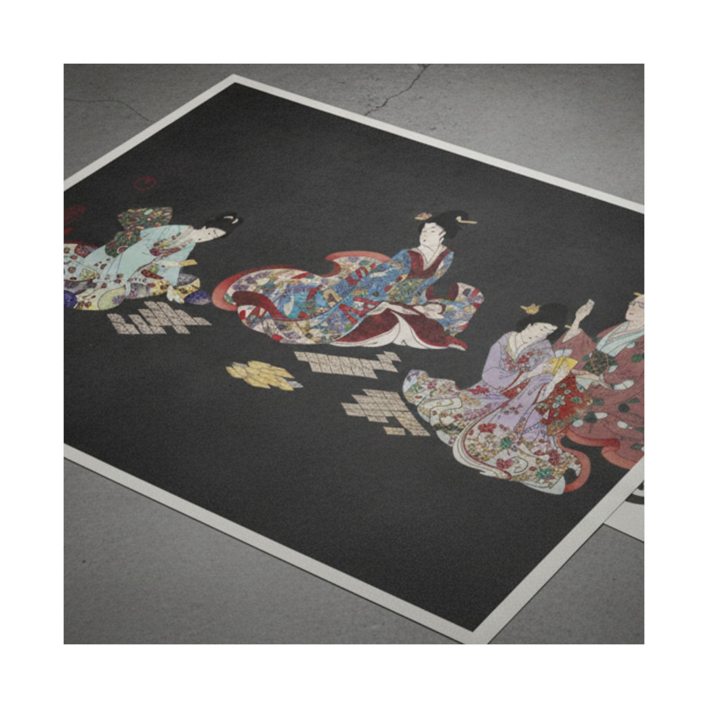 Product Marketing — Chiyoda Castle (Album Of Women) — Matte Poster