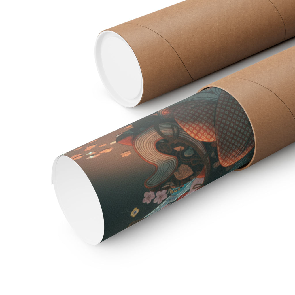 Cinematic — Courtesan And New Year Decoration — Matte Poster