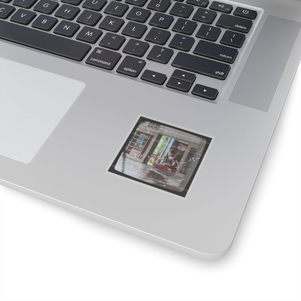 Glitch Culture — Person — Kiss-Cut Sticker