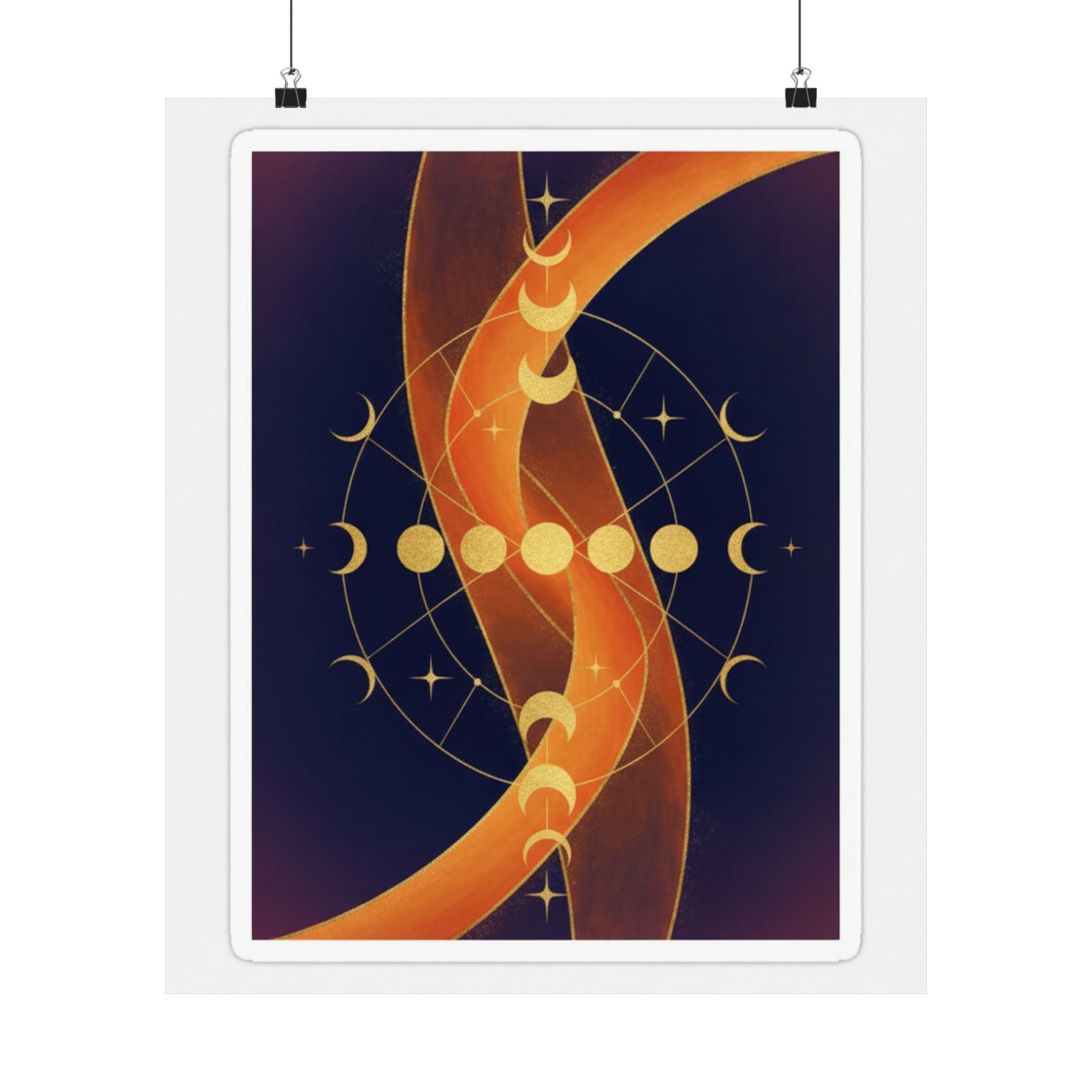 Celestial — Abstract — Matte Poster