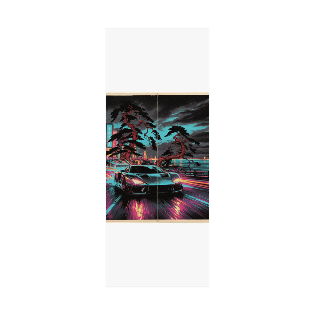 Fast Furious — Shinagawa Hakkei Zaka — Matte Poster