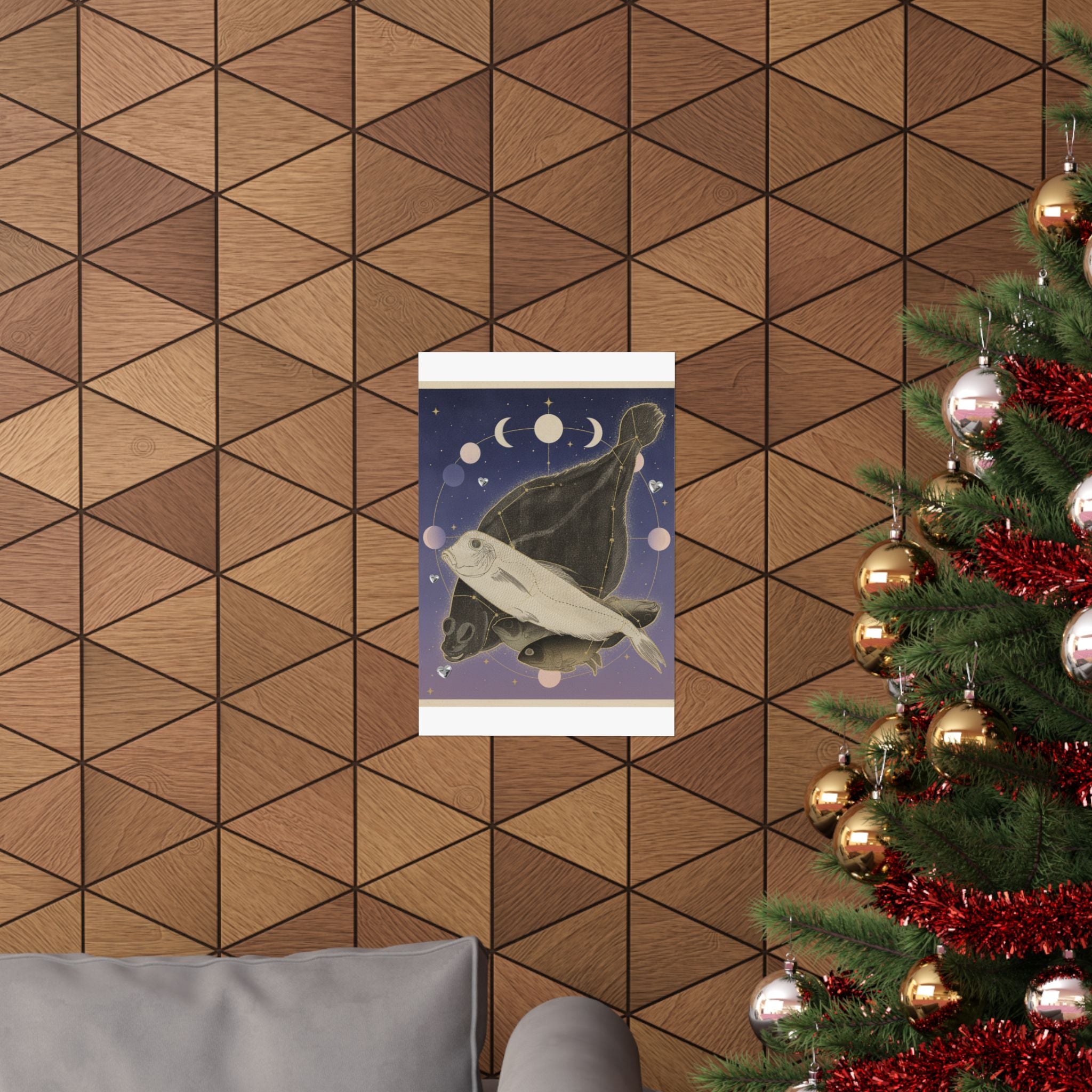 Celestial — Flounder And Other Fishes — Matte Poster