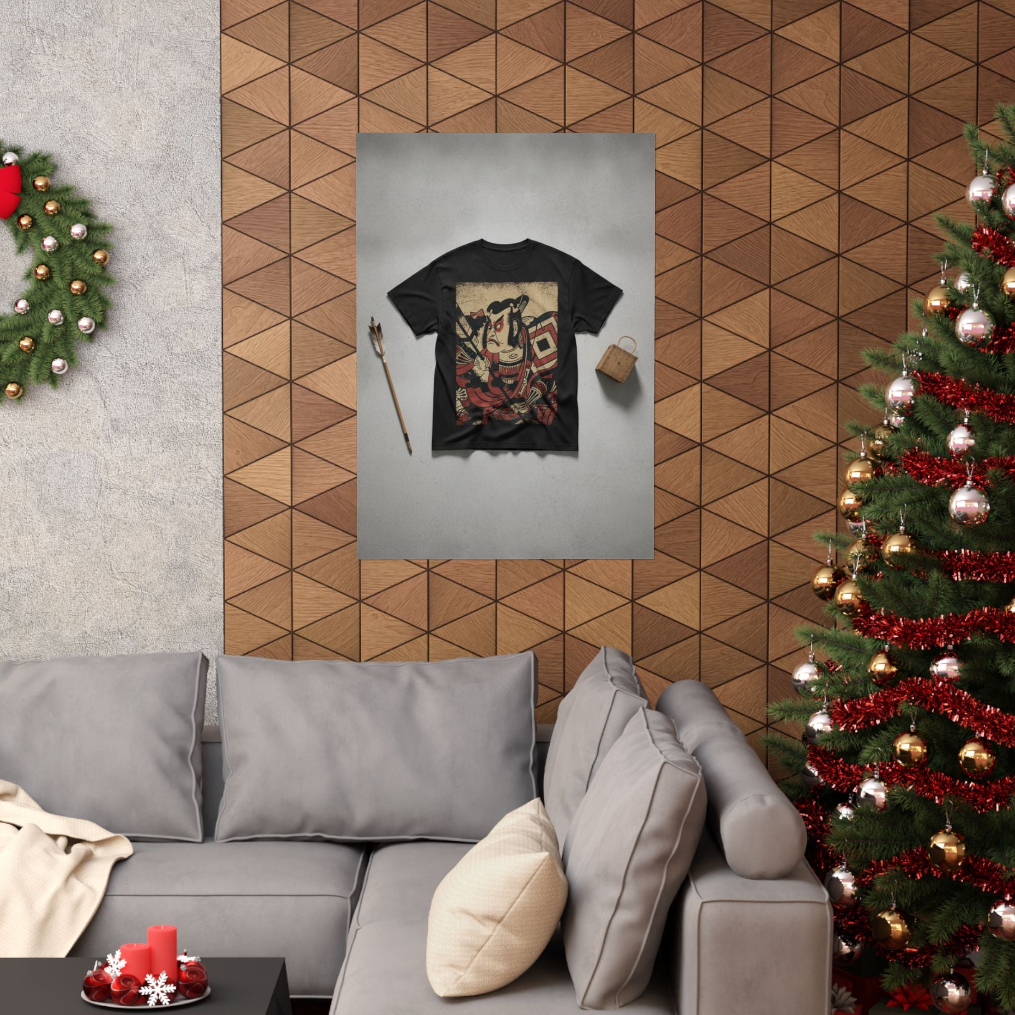 Product Marketing — An Actor Portrait (Wears A Danjuro Mon) — Matte Poster