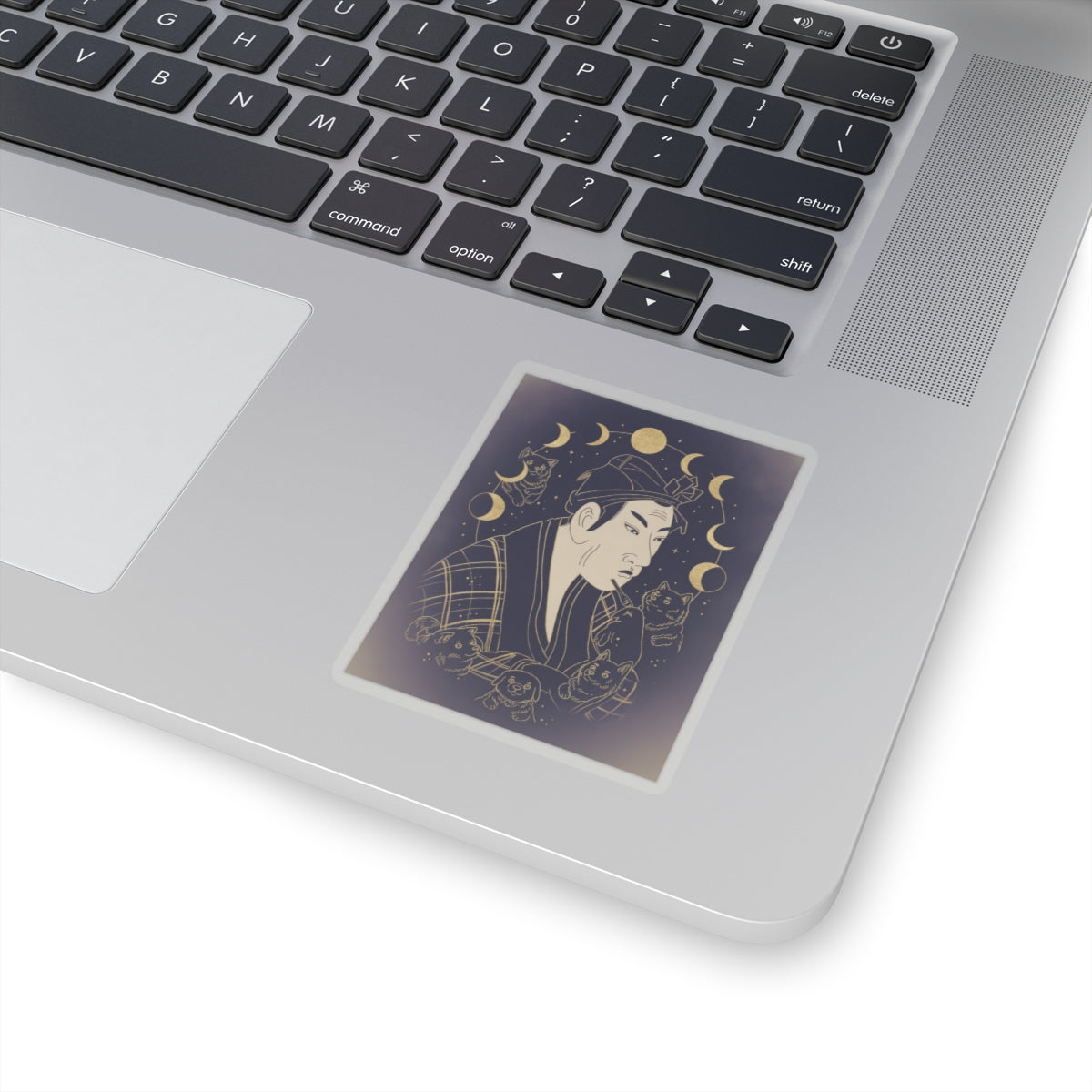 Celestial — The Actor Matsumoto Koshiro As Banzuin Chobei — Kiss-Cut Sticker