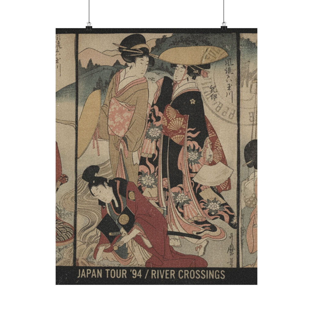 Vintage Bootleg — Women And A Man In The Country; Some Pageant(?) — Matte Poster