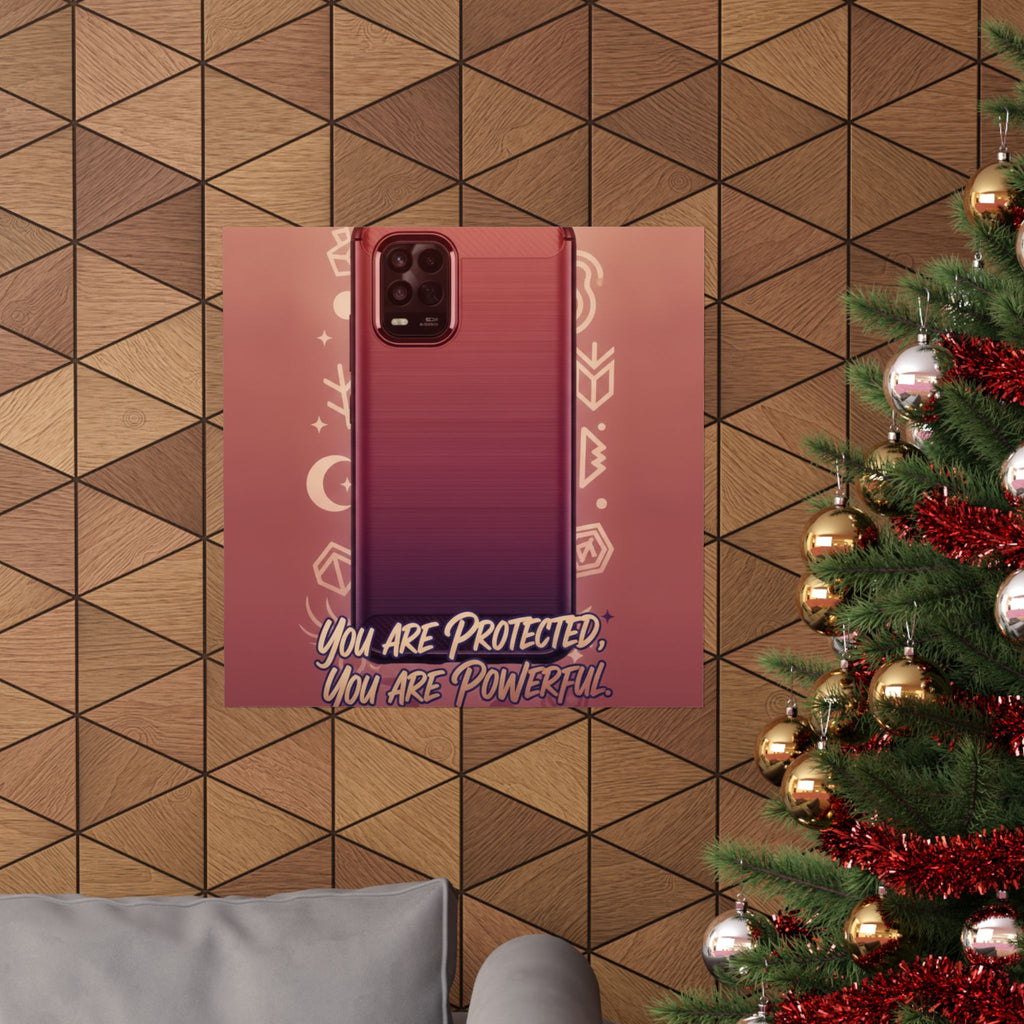 Affirmation — Phone — Matte Poster