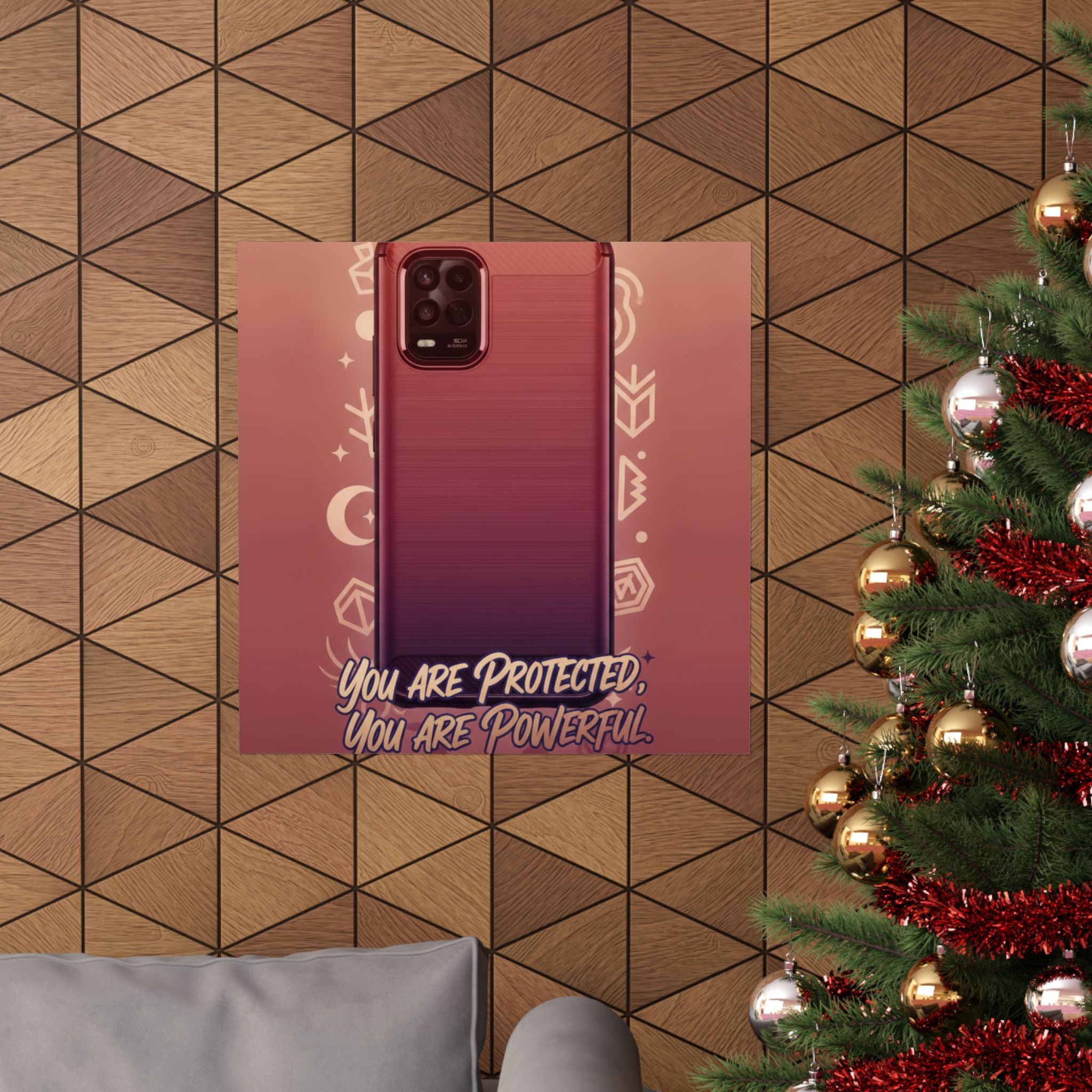 Affirmation — Phone — Matte Poster