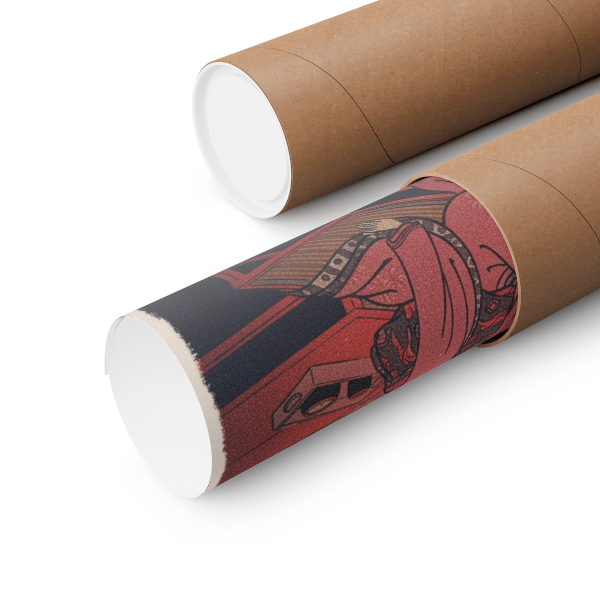 Japanese Street — Sotoba; One Of Seven Komachi — Matte Poster