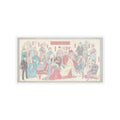 Watercolor — Mirror Of National Costumes Of All Nations  (Bankoku Ishō Kagami) — Kiss-Cut Sticker