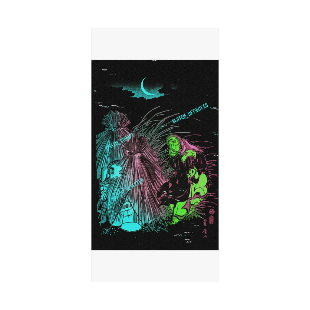 Glitch Culture — Trapping The Fox — Matte Poster