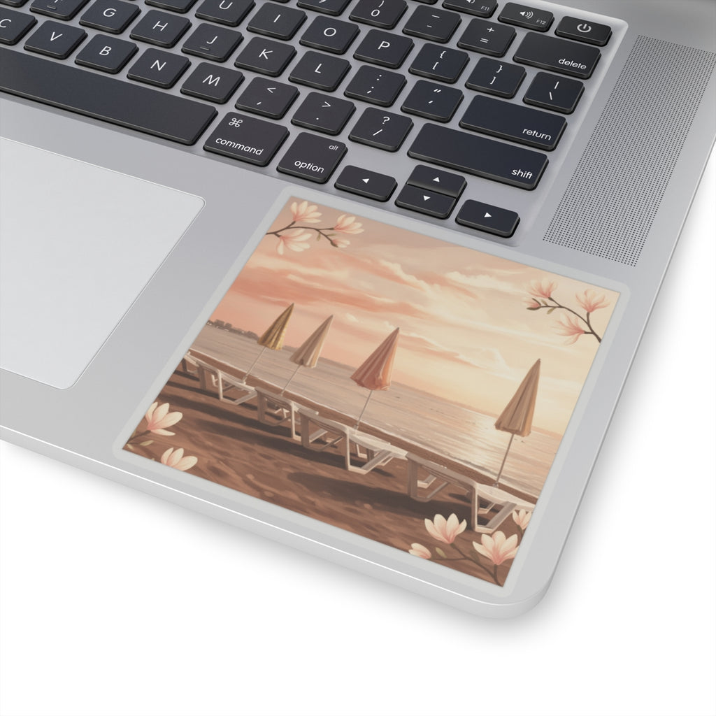 Southern Sunset kiss-cut sticker — product view 17