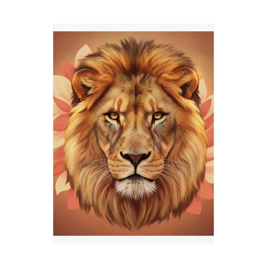 Southern Sunset — Lion — Matte Poster