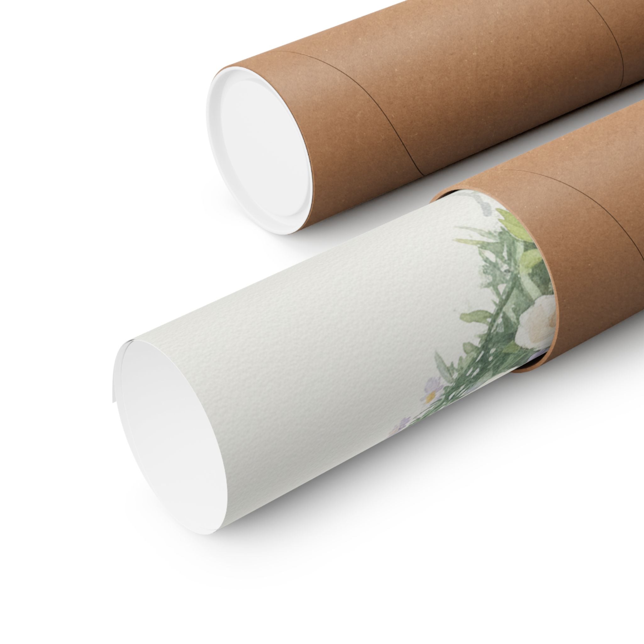 Watercolor — Flowers — Matte Poster