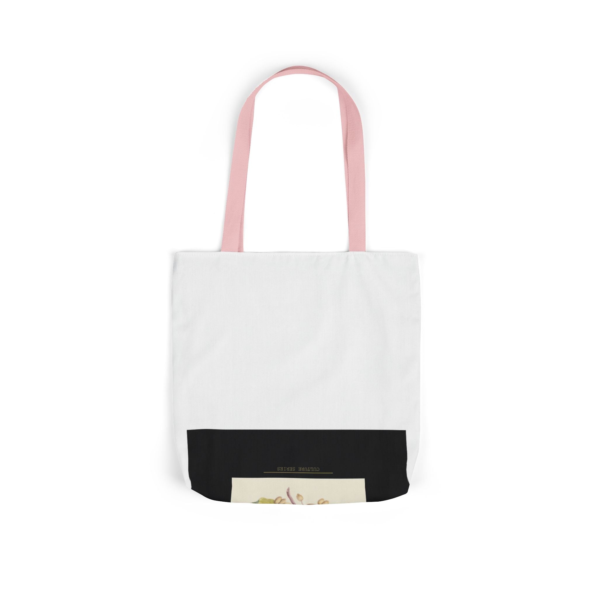 UNTAMED Vintage Botanical Blossom Canvas Tote Bag