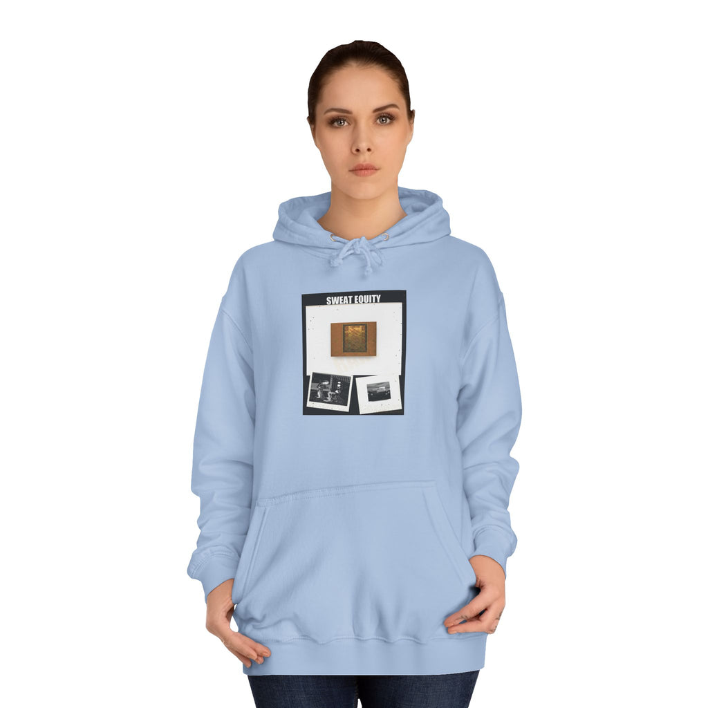 Sweat Equity Photo Collage Poster Pullover Hoodie