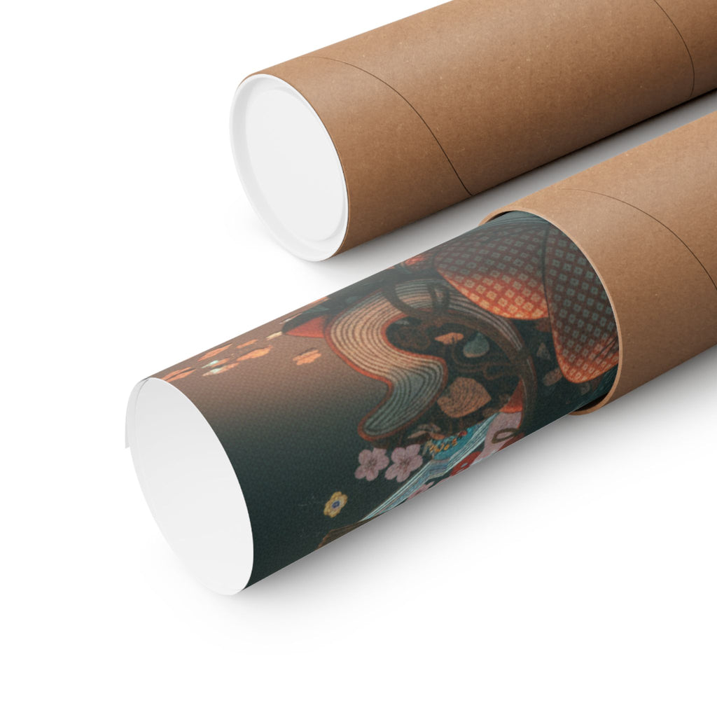 Cinematic — Courtesan And New Year Decoration — Matte Poster