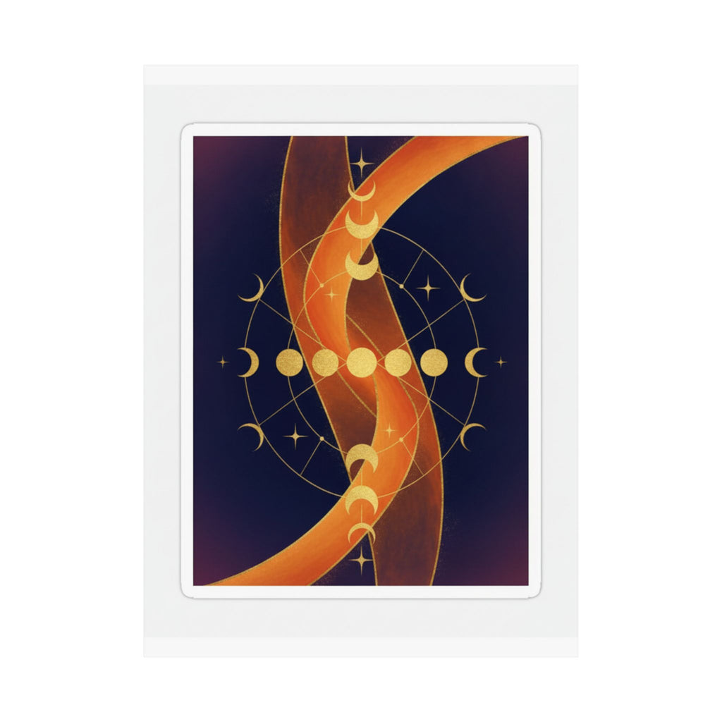 Celestial — Abstract — Matte Poster