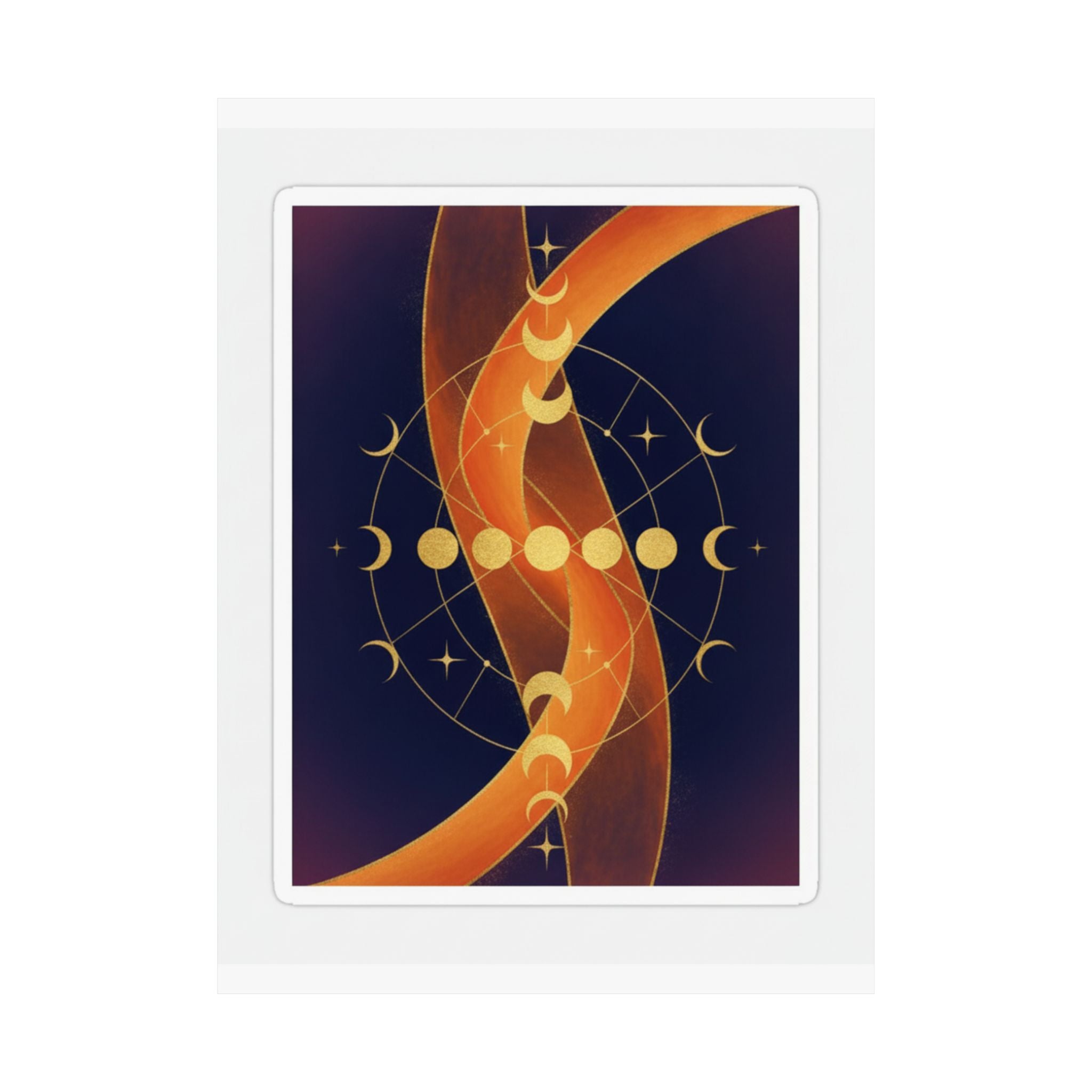 Celestial — Abstract — Matte Poster
