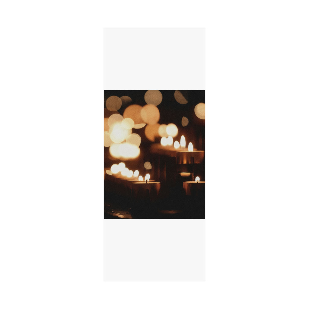 Southern Sunset — Candle — Matte Poster