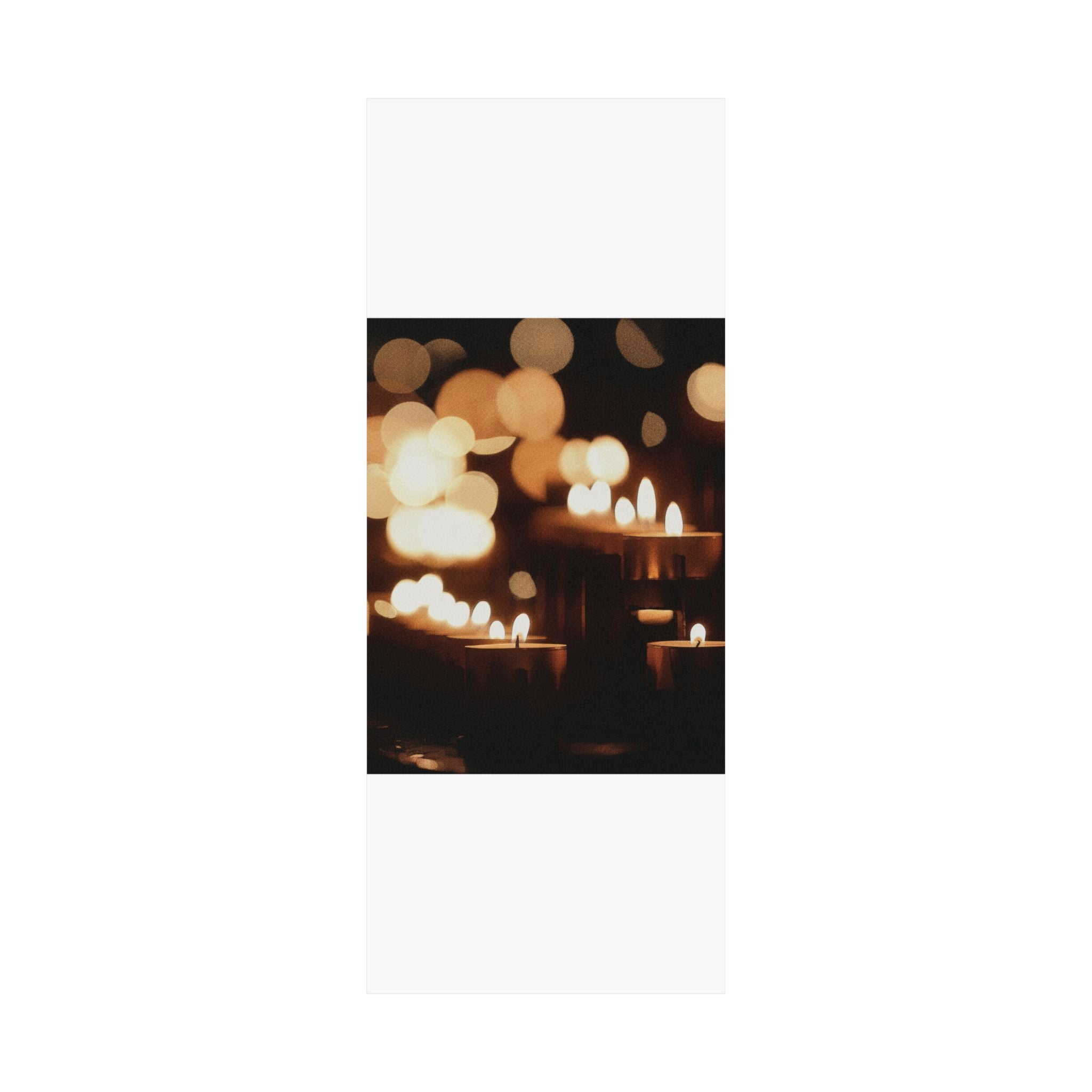 Southern Sunset — Candle — Matte Poster