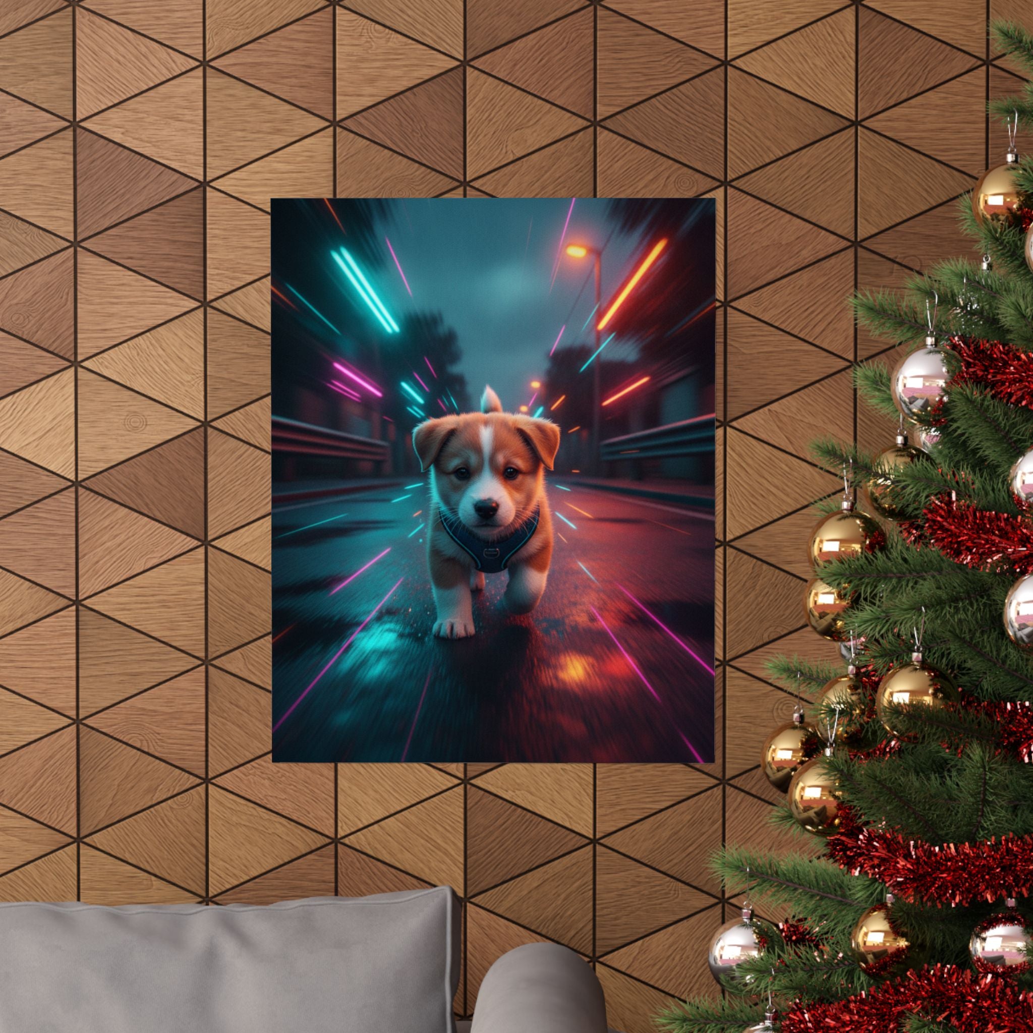 Fast Furious — Dog — Matte Poster