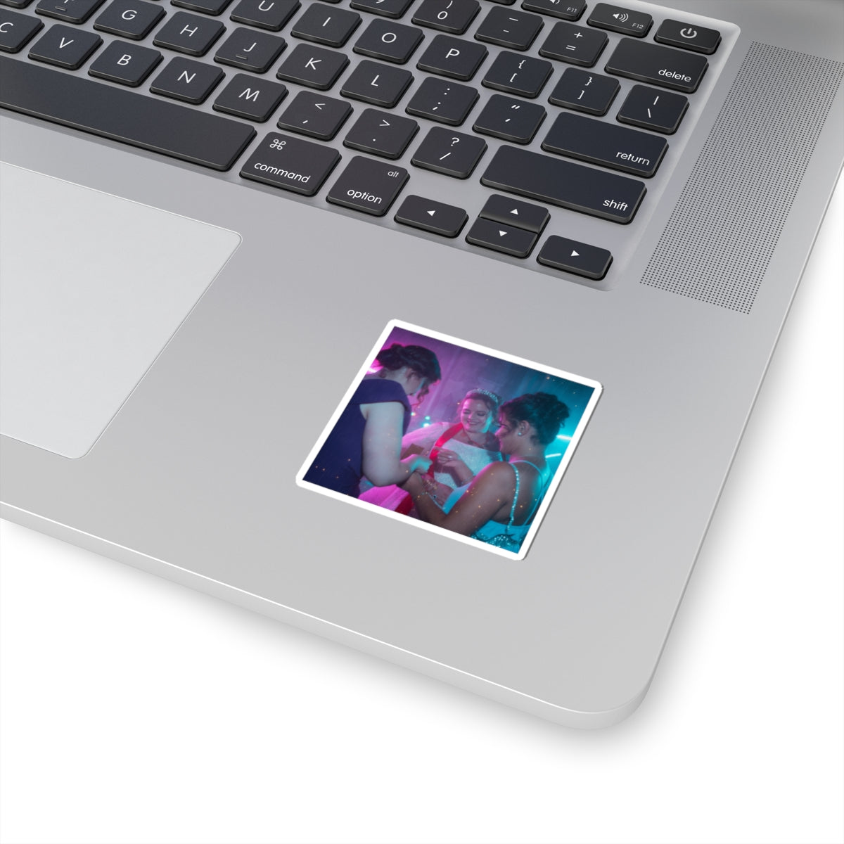 Neon Noir — Person — Kiss-Cut Sticker