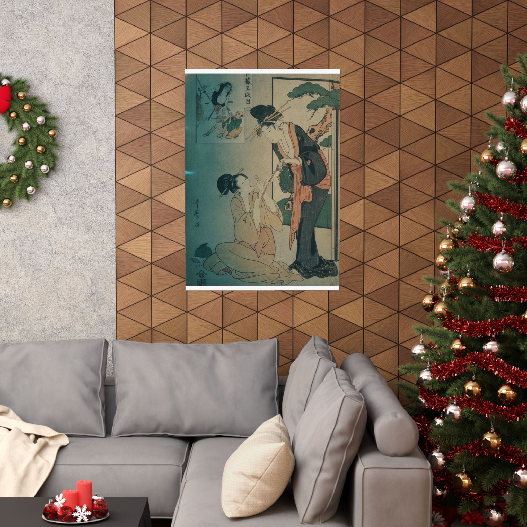 Cinematic — A Woman Snatching A Bag Of Sweetmeats From Her Mother — Matte Poster