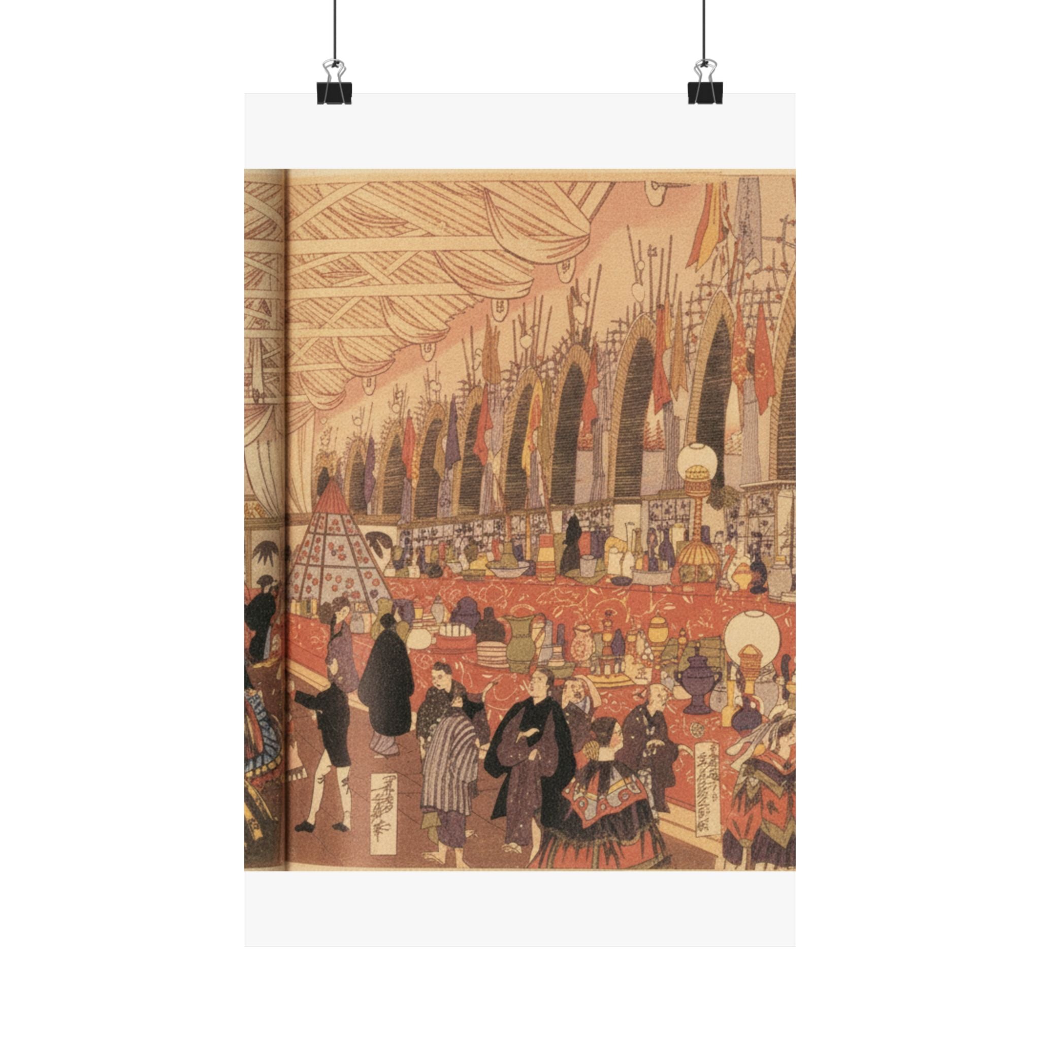 Southern Sunset — Picture Of A Prosperous English Trading Firm In Yokohama — Matte Poster