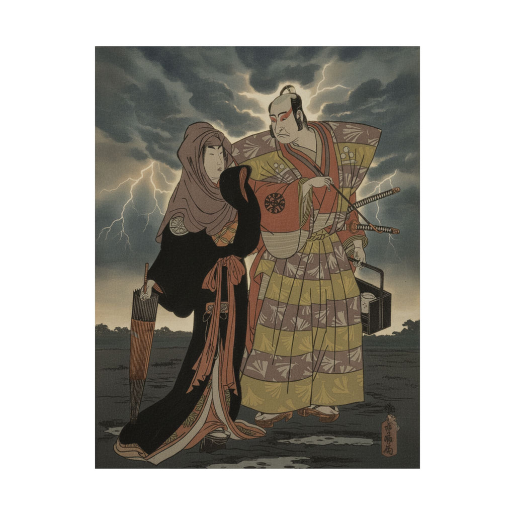 Dramatic Storm — Scene From A Drama — Matte Poster