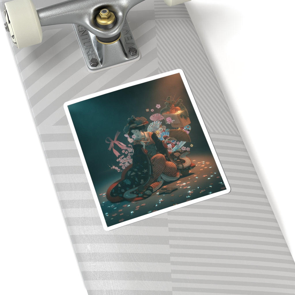 Cinematic — Courtesan And New Year Decoration — Kiss-Cut Sticker