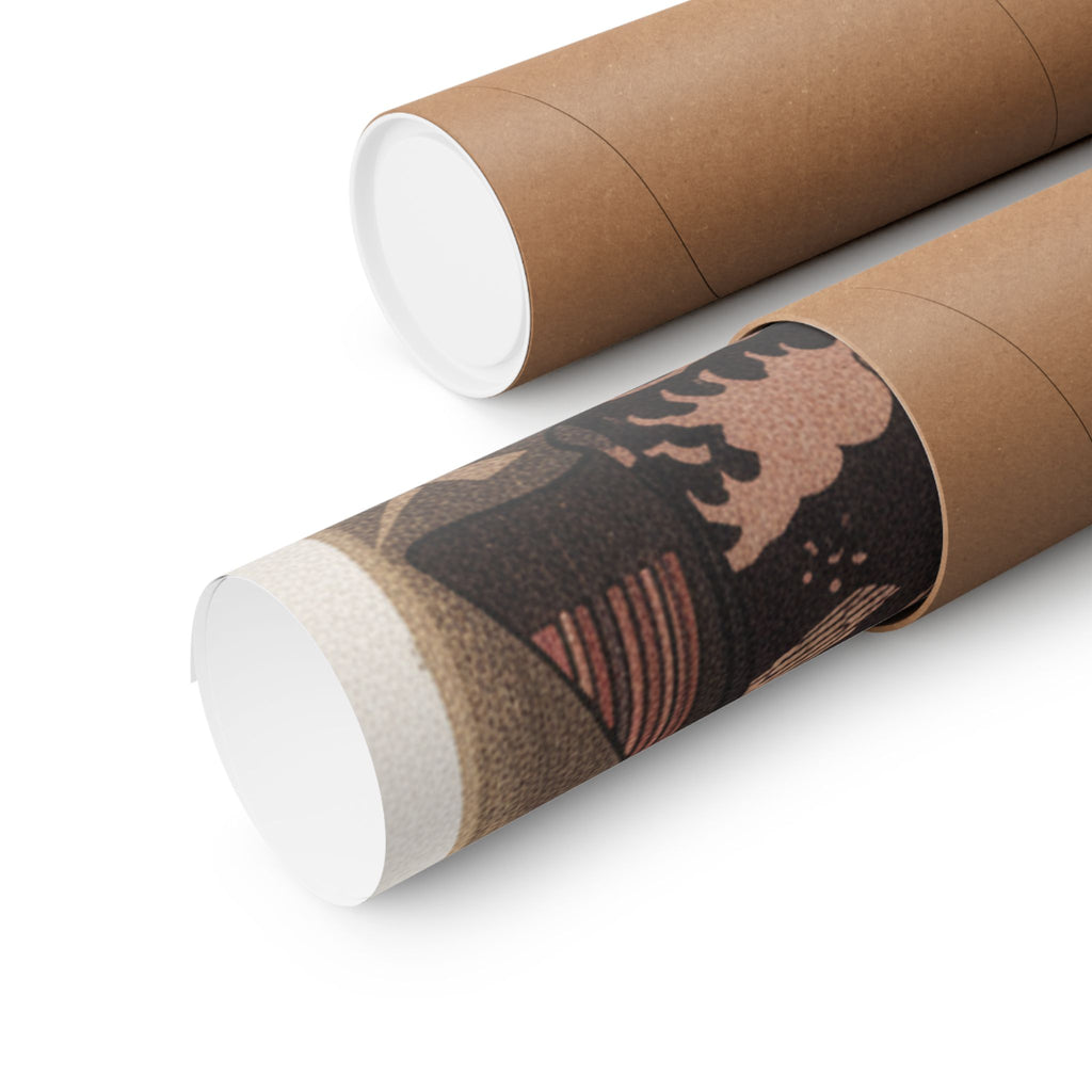 Japanese Street — The First Nakamura Nakazo As A Samurai — Matte Poster