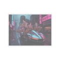 Fast Furious — Two Young Ladies Having Tea Attended By Elderly Servant — Kiss-Cut Sticker