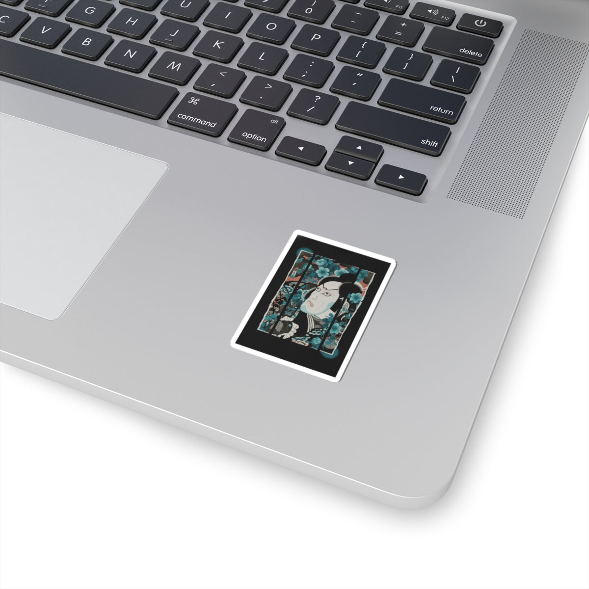 Streetwear Collage — Kabuki Actor Ichikawa Ebizō V As Kumagai Jirō Naozane — Kiss-Cut Sticker